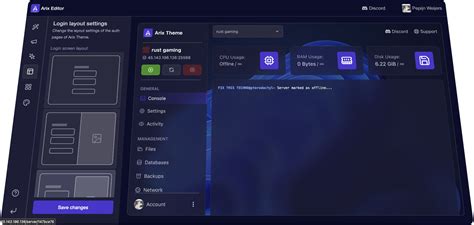 Arix Pterodactyl Theme.